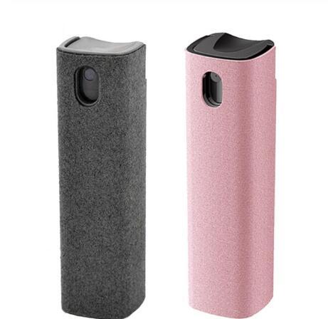 2-in-1 Screen Cleaner Kit – Microfiber Spray Tool for Phone & Laptop Display Dust Removal