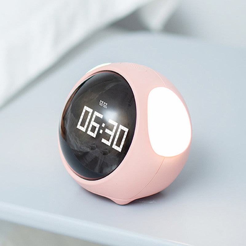 Pixel Wake-Up Light Alarm Clock – Cute Digital Display