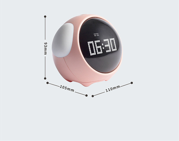 Pixel Wake-Up Light Alarm Clock – Cute Digital Display