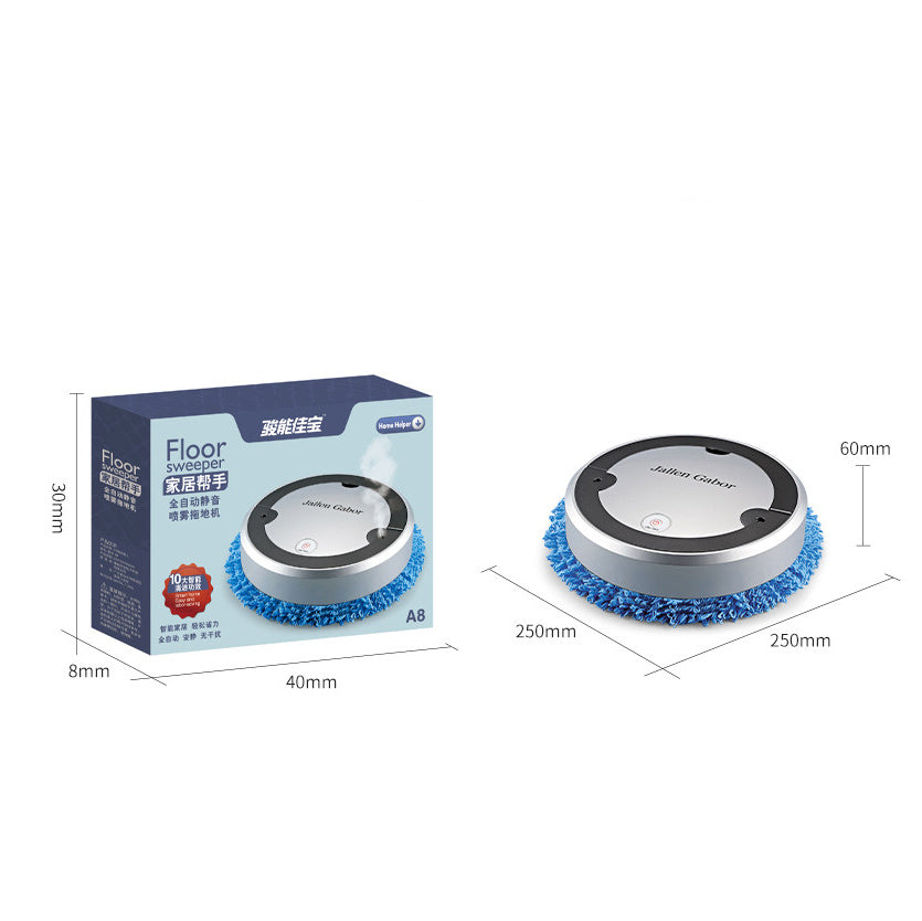 Smart Sweeping Robot – Automatic Vacuum with Spray & Charging