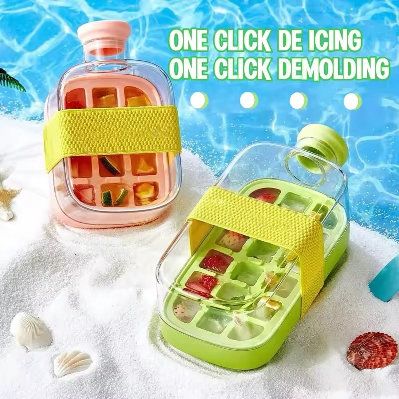 Portable Ice Maker Cup – Zero-Contact Chilled Drink