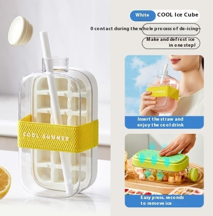 Portable Ice Maker Cup – Zero-Contact Chilled Drink