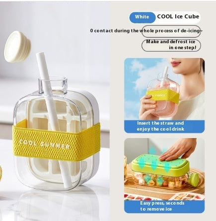 Portable Ice Maker Cup – Zero-Contact Chilled Drink