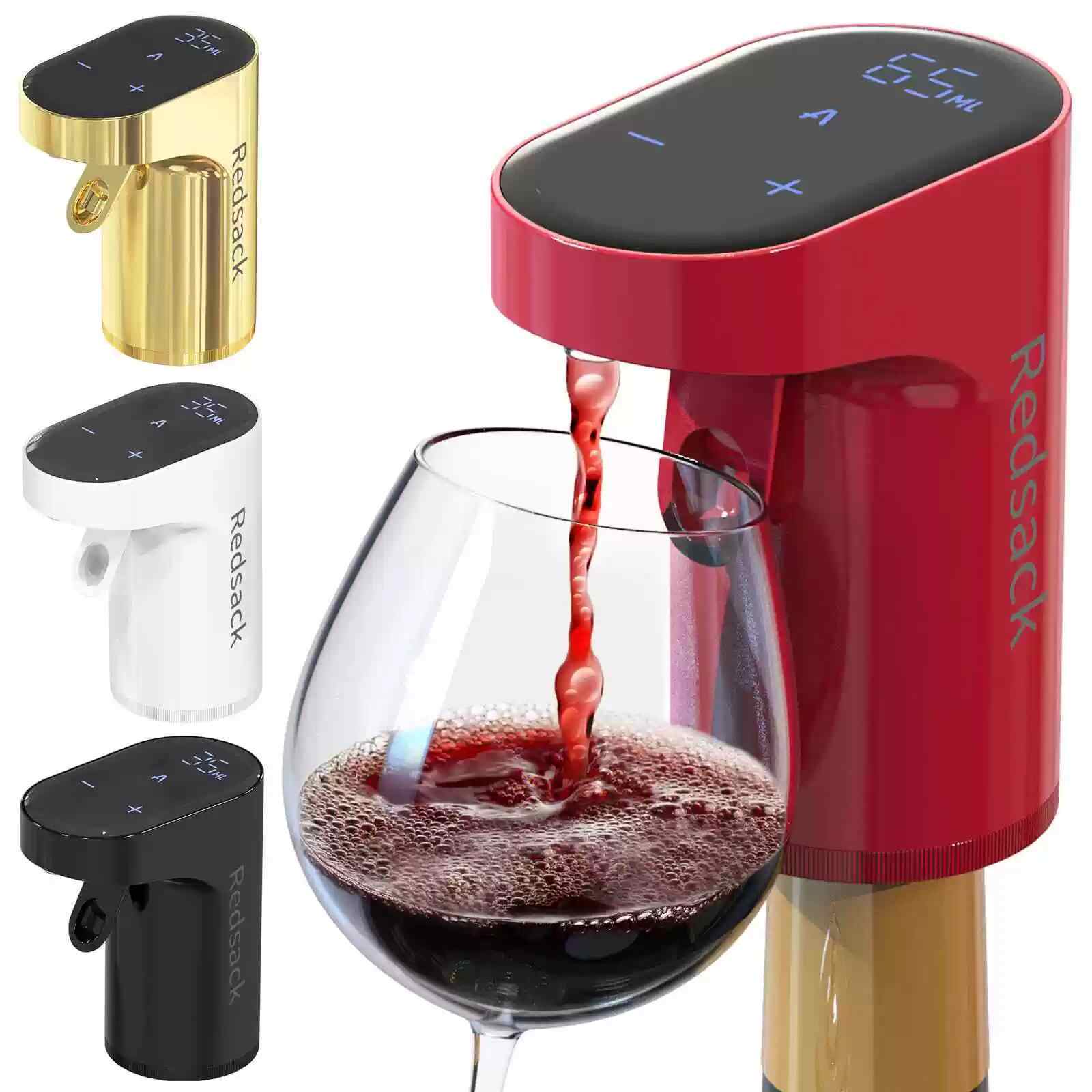 Smart Electric Wine & Liquor Dispenser – Touch-Control Auto Pouring Redsack Gadget