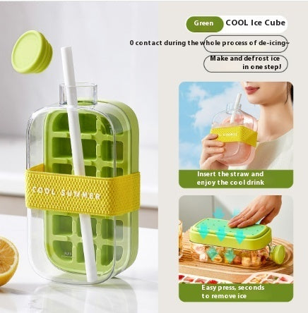 Portable Ice Maker Cup – Zero-Contact Chilled Drink