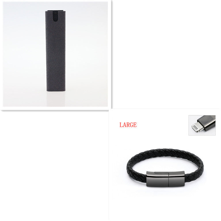 2-in-1 Screen Cleaner Kit – Microfiber Spray Tool for Phone & Laptop Display Dust Removal