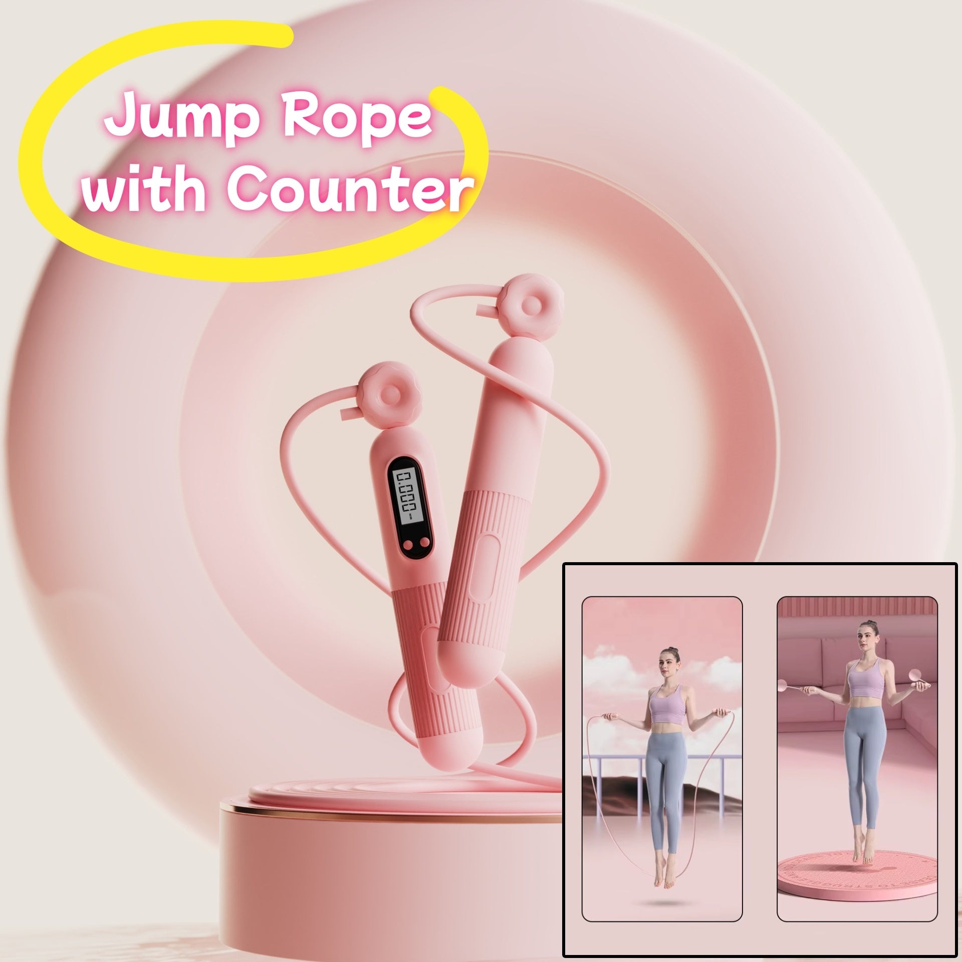 Fitness Jump Rope – Smart Skipping with Digital Counter