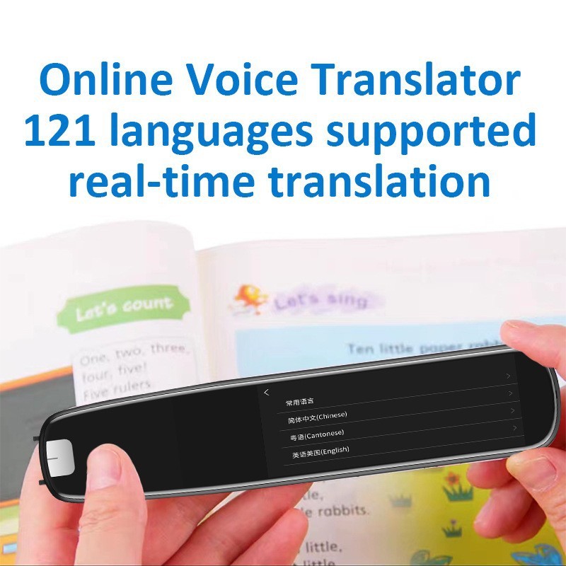 Smart Offline Scanning Translator Pen – Instant Dictionary & Voice Translation