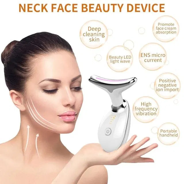 EMS Thermal Neck Lifting Massager – Anti-Wrinkle, Skin Tightening & Microcurrent Therapy