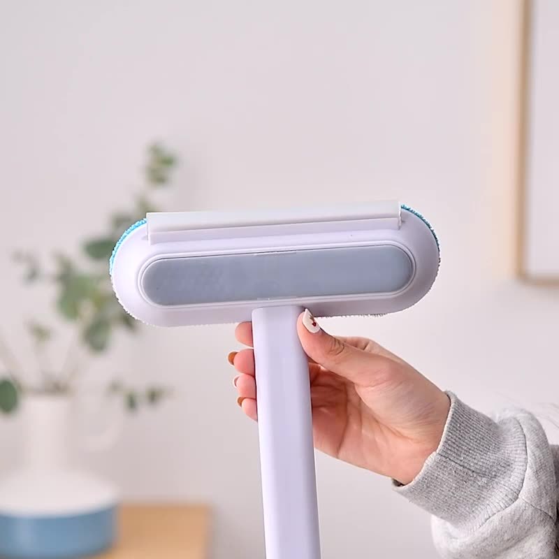 Multifunction Pet Hair Removal Brush for Dogs, Cats, Furniture & Window Screens