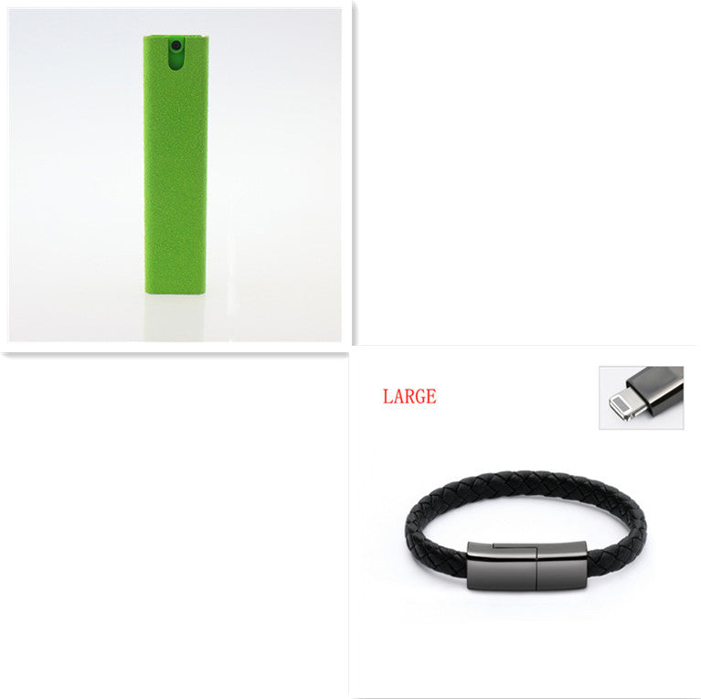 2-in-1 Screen Cleaner Kit – Microfiber Spray Tool for Phone & Laptop Display Dust Removal