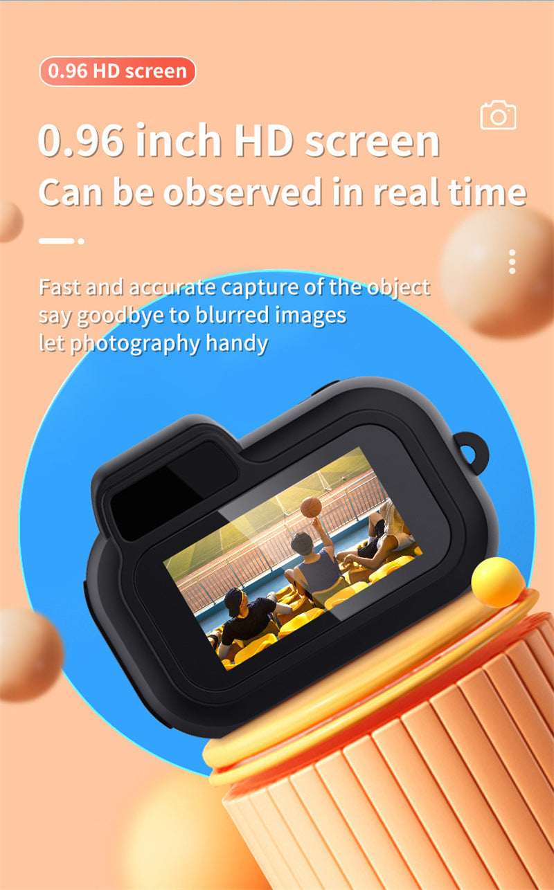 Mini Retro Camera with Screen – 1080p HD Portable Video Recorder
