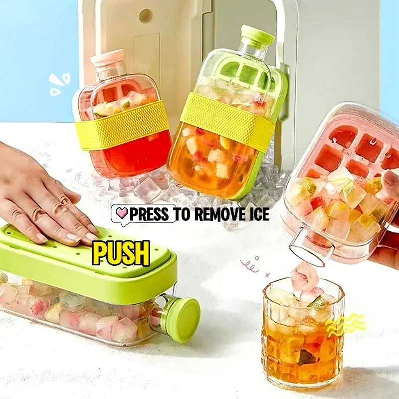 Portable Ice Maker Cup – Zero-Contact Chilled Drink